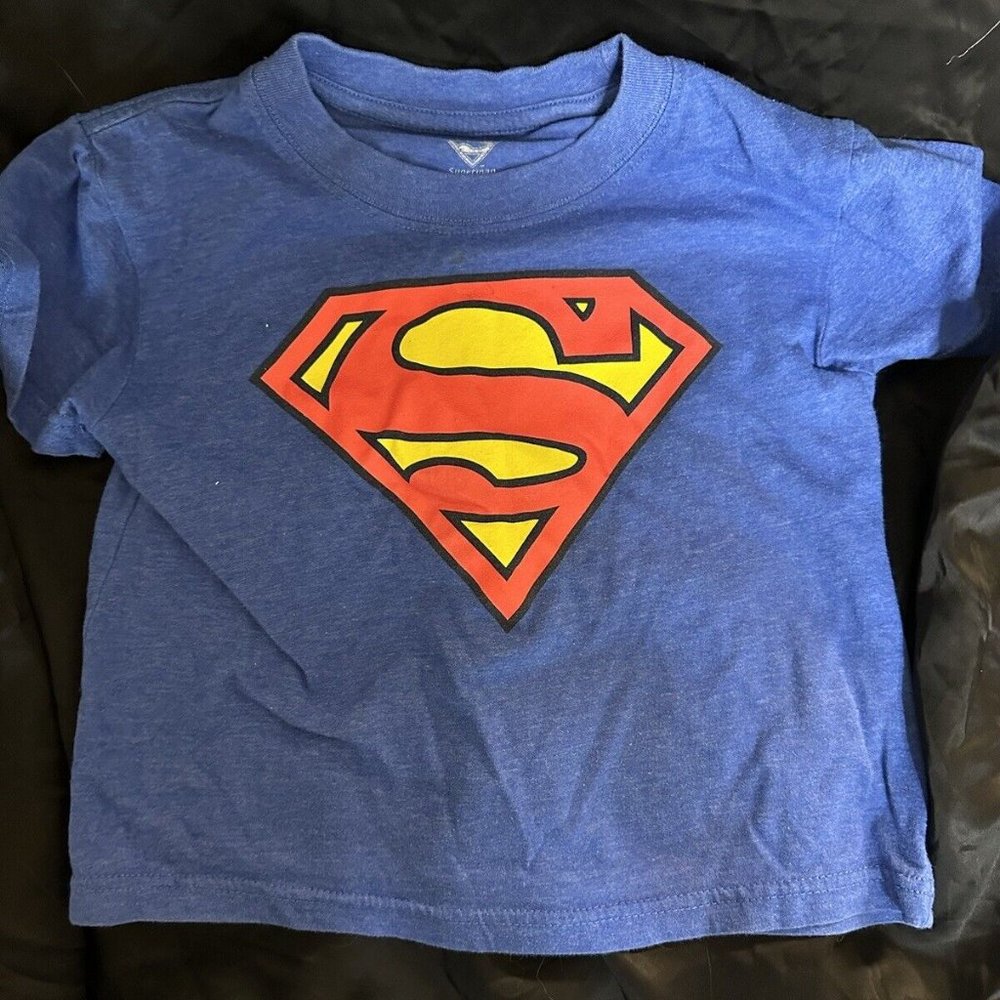 Superman & DC Comics Boy Short Sleeve Shirt 2T